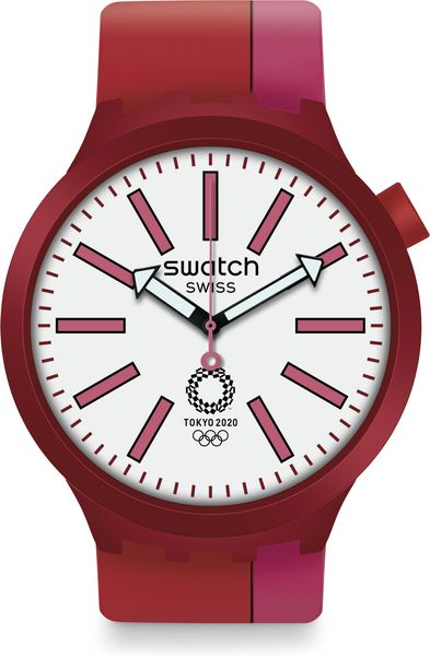 Swatch BB KURENAI RED SO27Z101 Unisex Swatch BB KURENAI RED SO27Z101 Unisex