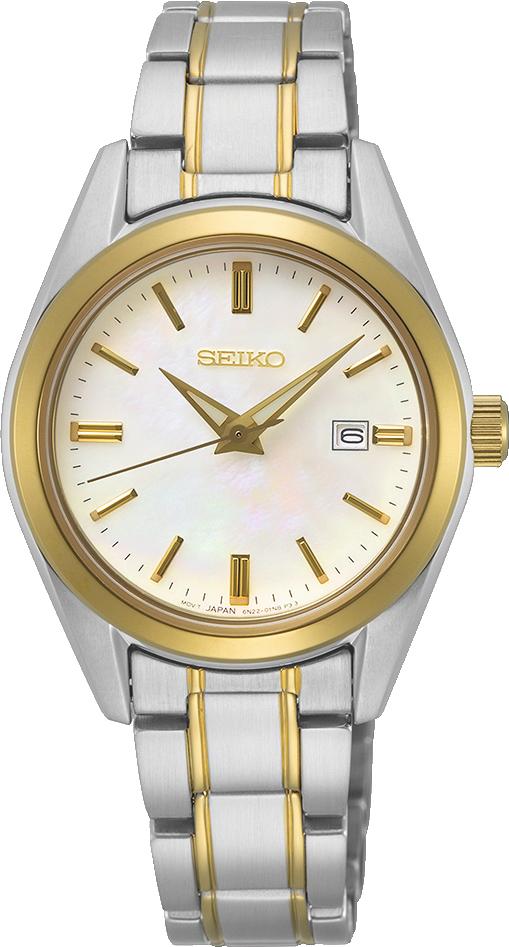 Seiko Quarz SUR636P1 Reloj de Pulsera para mujeres