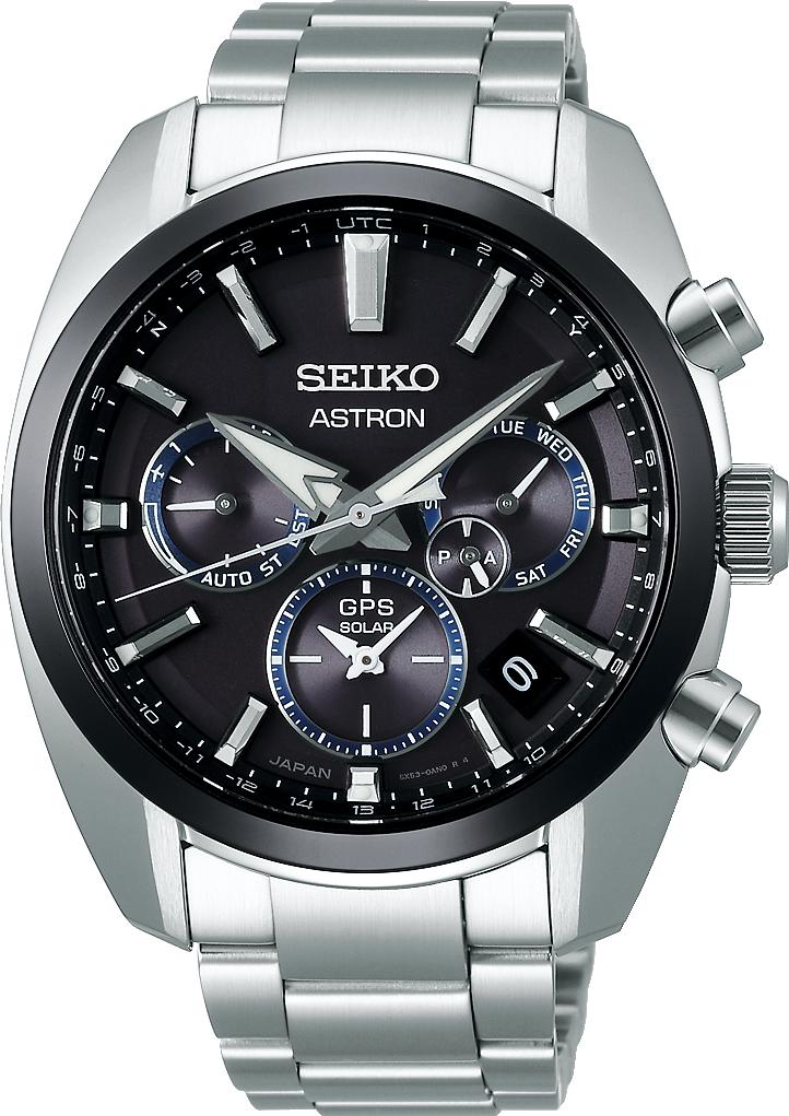 Seiko Astron GPS Solar Dual Time SSH053J1 Reloj de Pulsera para hombres