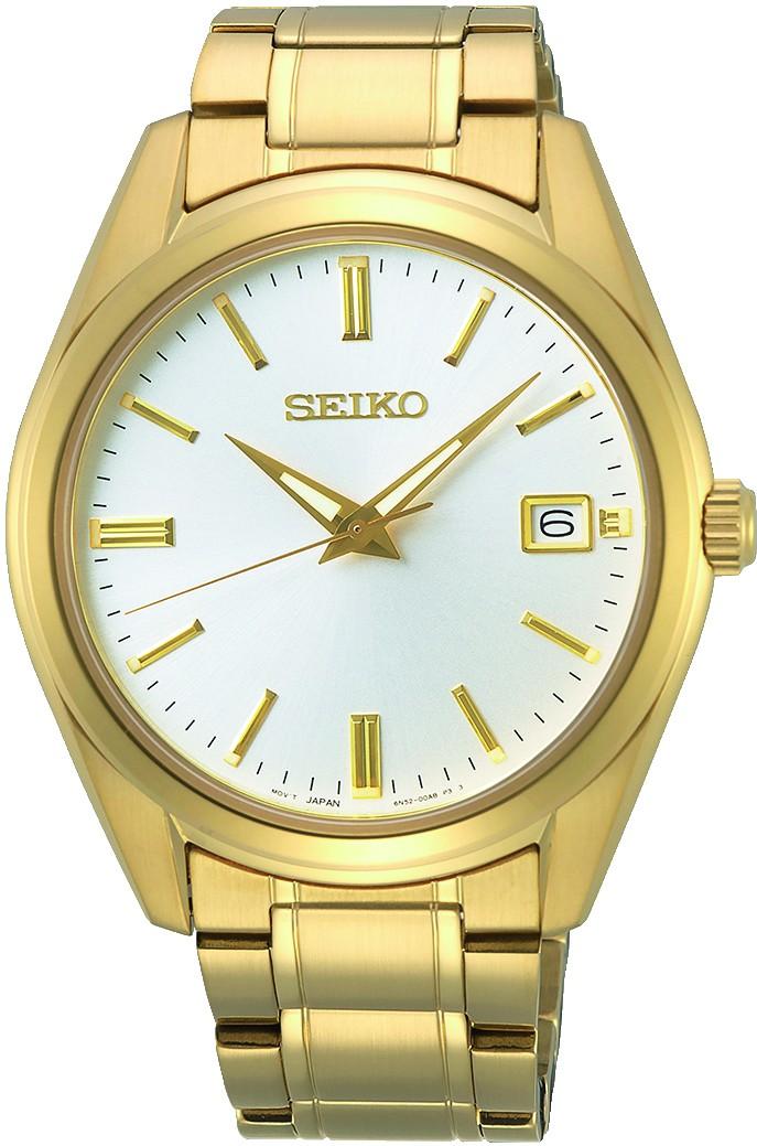 Seiko Quarz SUR314P1 Herrenarmbanduhr