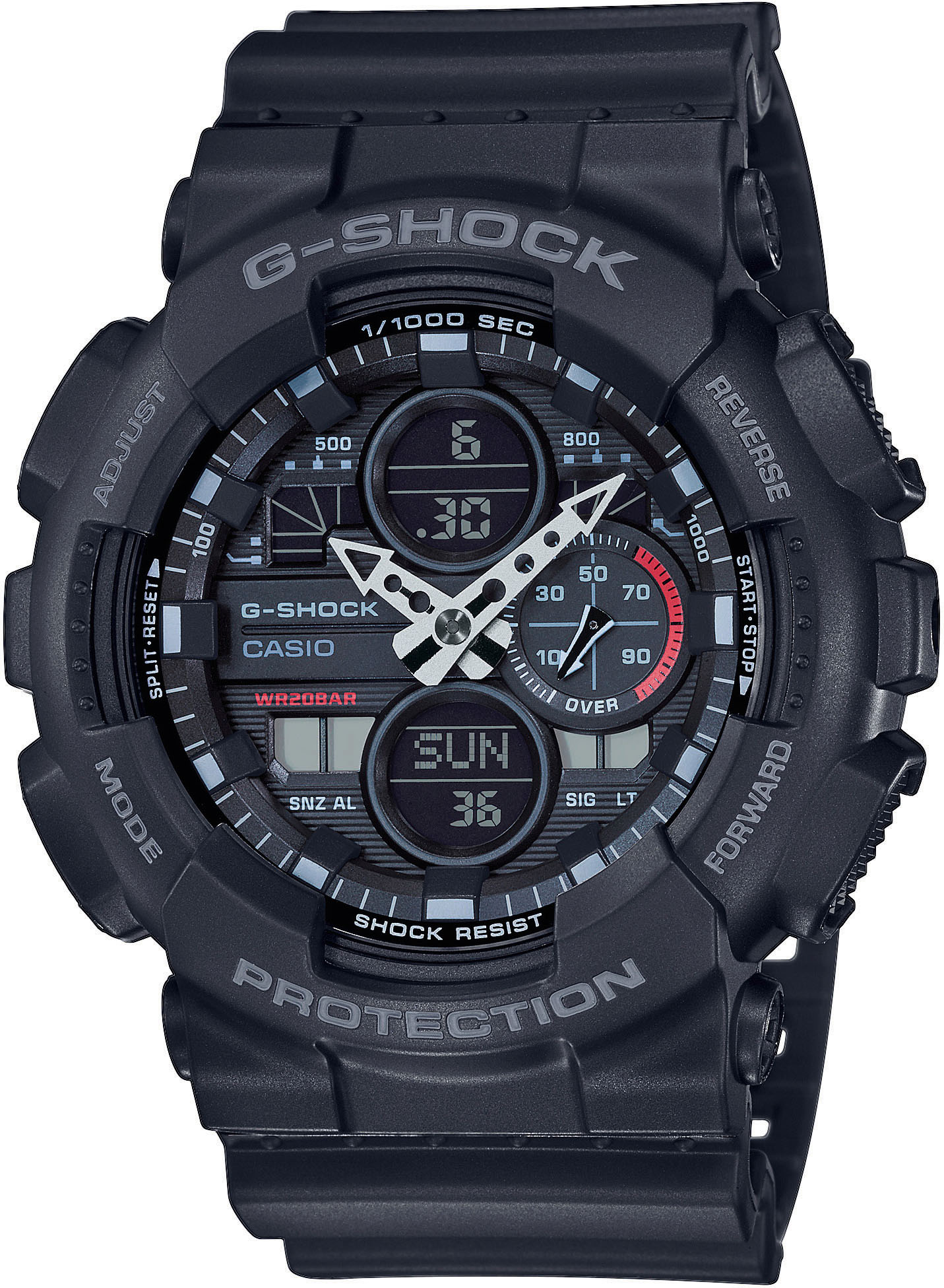 Casio G-Shock G-SHOCK Classic GA-140-1A1ER Mens Chronograph