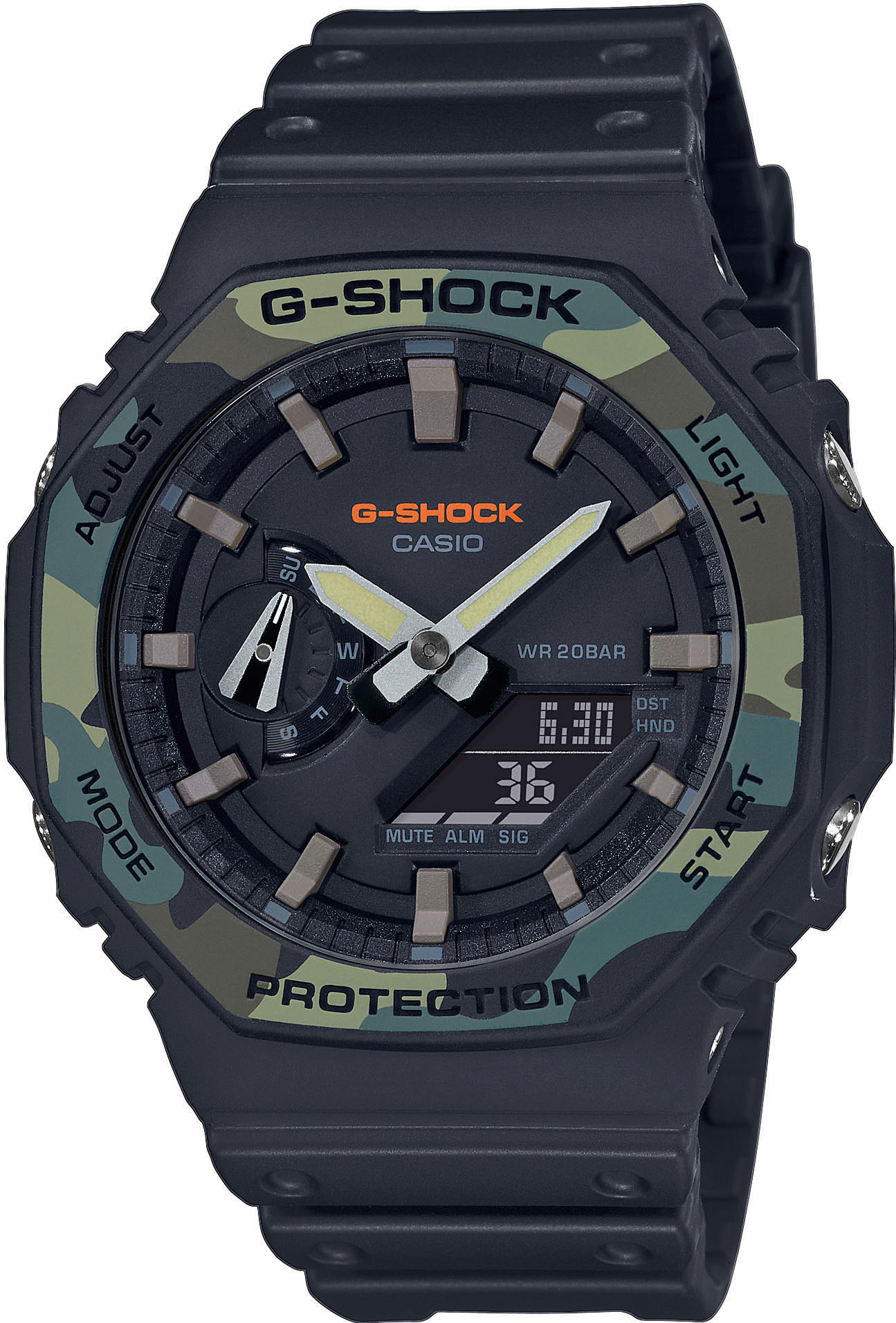 Casio G-Shock Classic GA-2100SU-1AER Herrenchronograph