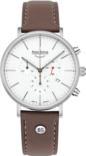 BRUNO SÖHNLE UHRENATELIER GLASHÜTTE/SA Frankfurt Chrono II 17-13186-241 Herrenchronograph BRUNO SÖHNLE UHRENATELIER GLASHÜTTE/SA Frankfurt Chrono II 17-13186-241 Herrenchronograph