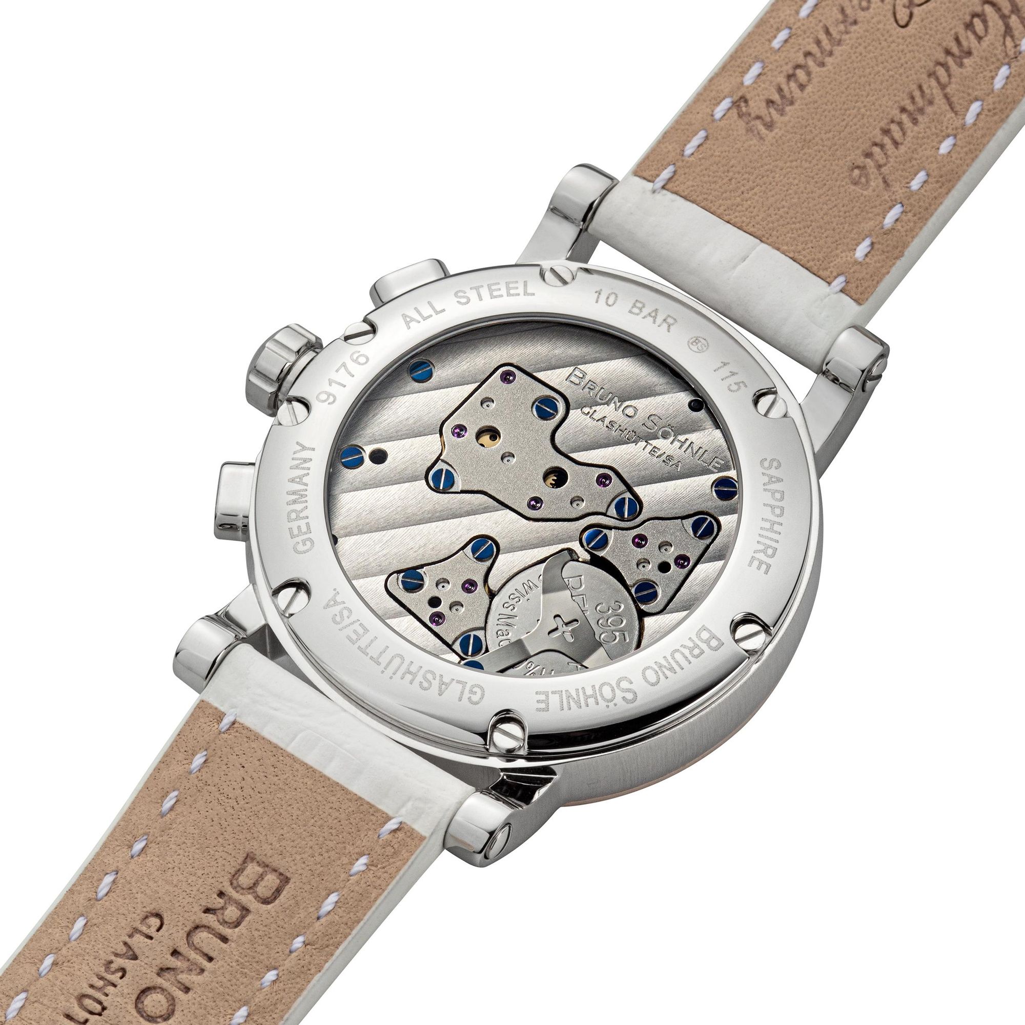BRUNO SÖHNLE UHRENATELIER GLASHÜTTE/SA Pesaro Chrono small 17-63115-247 Damenchronograph BRUNO SÖHNLE UHRENATELIER GLASHÜTTE/SA Pesaro Chrono small 17-63115-247 Damenchronograph