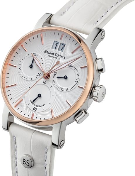 BRUNO SÖHNLE UHRENATELIER GLASHÜTTE/SA Pesaro Chrono small 17-63115-247 Cronógrafo para mujeres BRUNO SÖHNLE UHRENATELIER GLASHÜTTE/SA Pesaro Chrono small 17-63115-247 Cronógrafo para mujeres