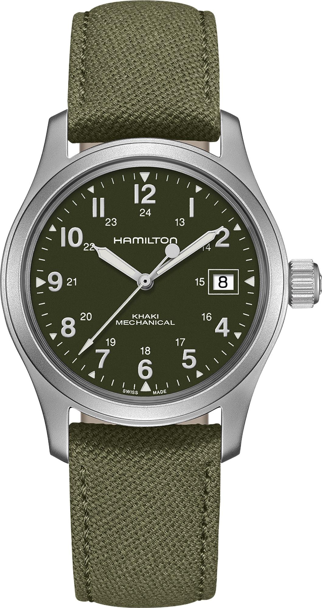 Hamilton Khaki Field H69439363 Montre pour hommes Réserve de marche de 80 heures