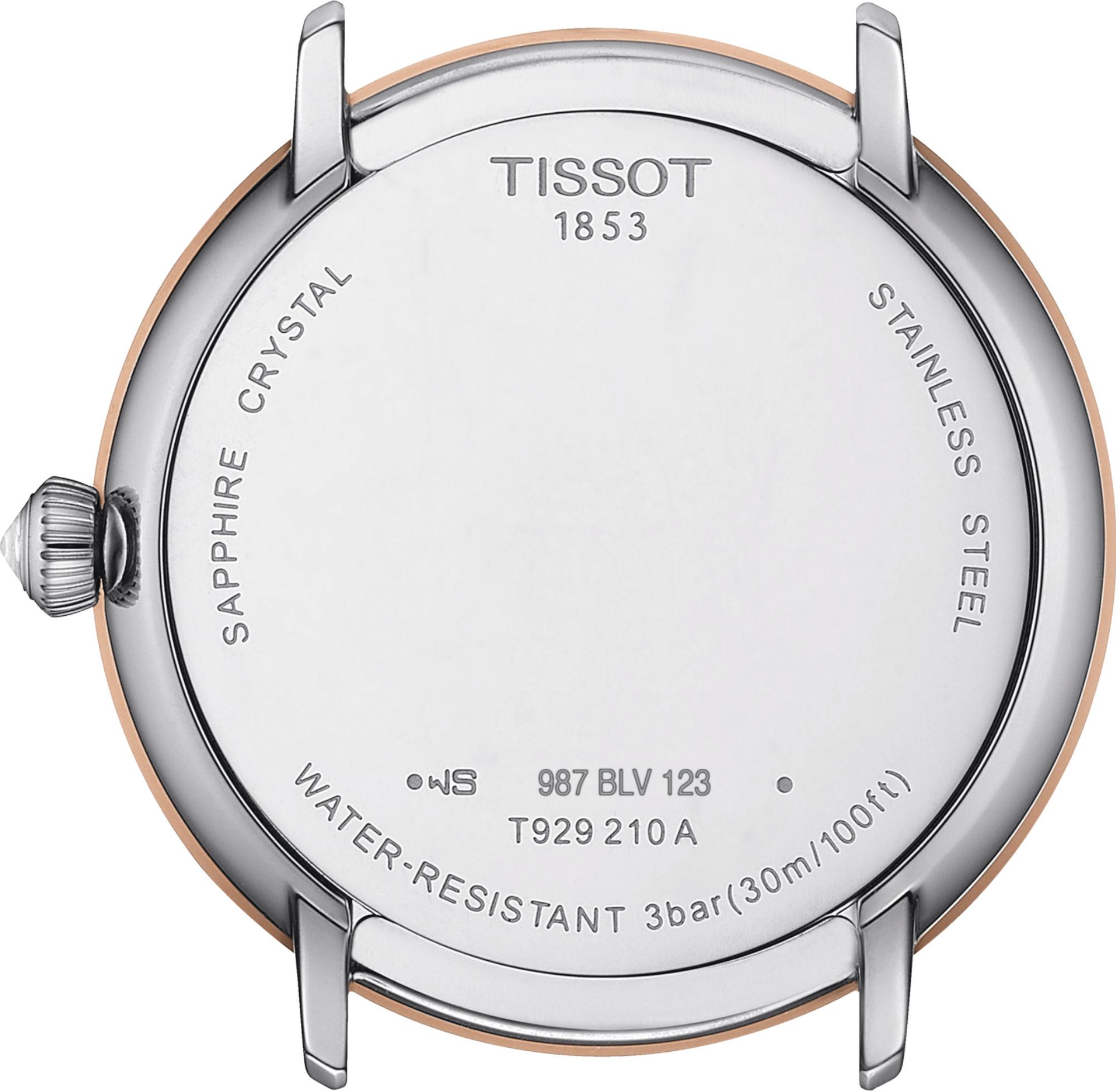 Tissot Tissot Glendora 18K Gold T929.210.46.051.00 Reloj de Pulsera para mujeres