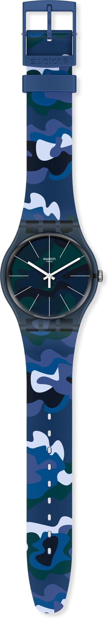 Swatch CAMOUCLOUDS SUON140 Armbandhorloge