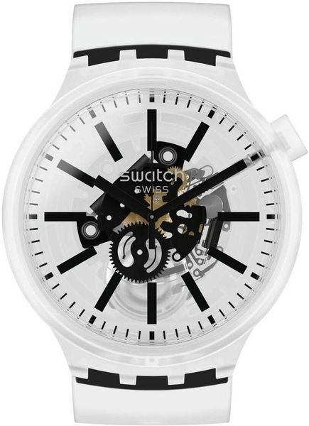 Swatch BLACKINJELLY SO27E101 Armbandhorloge Swatch BLACKINJELLY SO27E101 Armbandhorloge