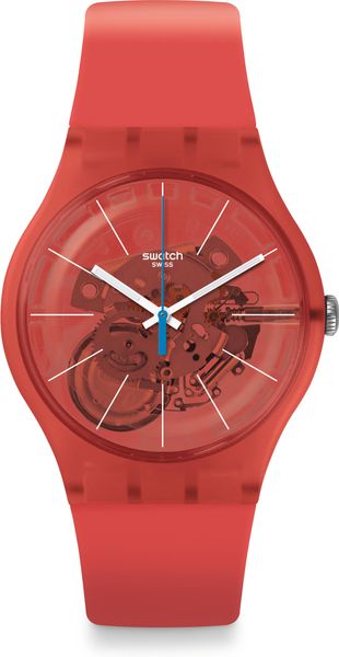 Swatch BLOODY ORANGE SUOO105 wristwatch