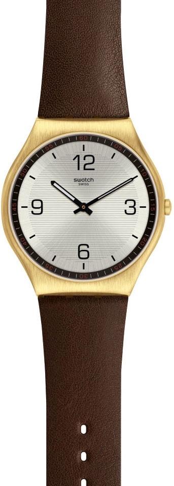 Swatch Skin Irony 42 SKIN SUIT COFFEE SS07G100 Unisexuhr