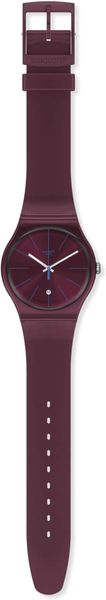 Swatch New Gent BURGUNDAZING SUOR402 Armbanduhr Swatch New Gent BURGUNDAZING SUOR402 Armbanduhr