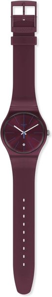 Swatch New Gent BURGUNDAZING SUOR402 Armbanduhr Swatch New Gent BURGUNDAZING SUOR402 Armbanduhr