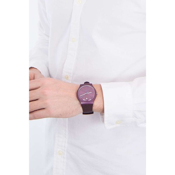 Swatch New Gent BURGUNDAZING SUOR402 Armbanduhr Swatch New Gent BURGUNDAZING SUOR402 Armbanduhr