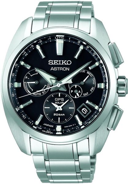 Seiko Astron GPS Solar Dual Time SSH067J1 Herrenchronograph