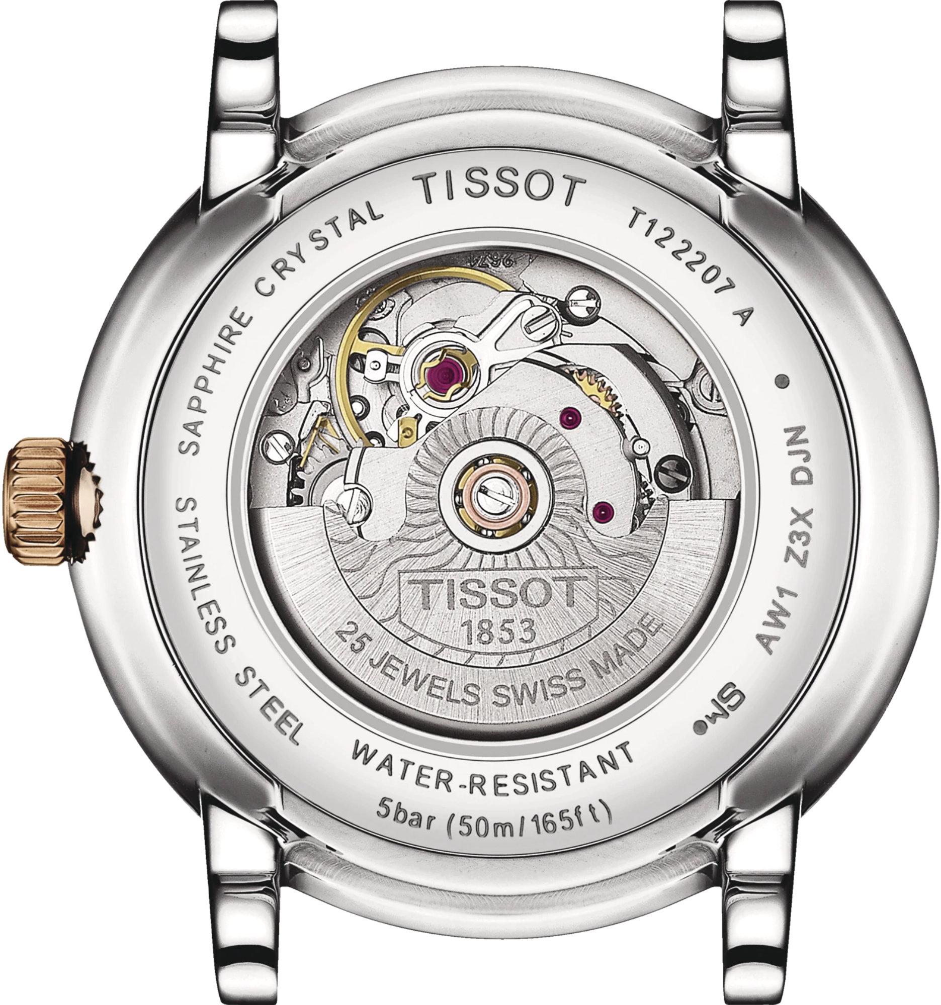 Tissot Tissot Carson Premium Automatic Lady T122.207.22.033.00 Montre Automatique pour femmes