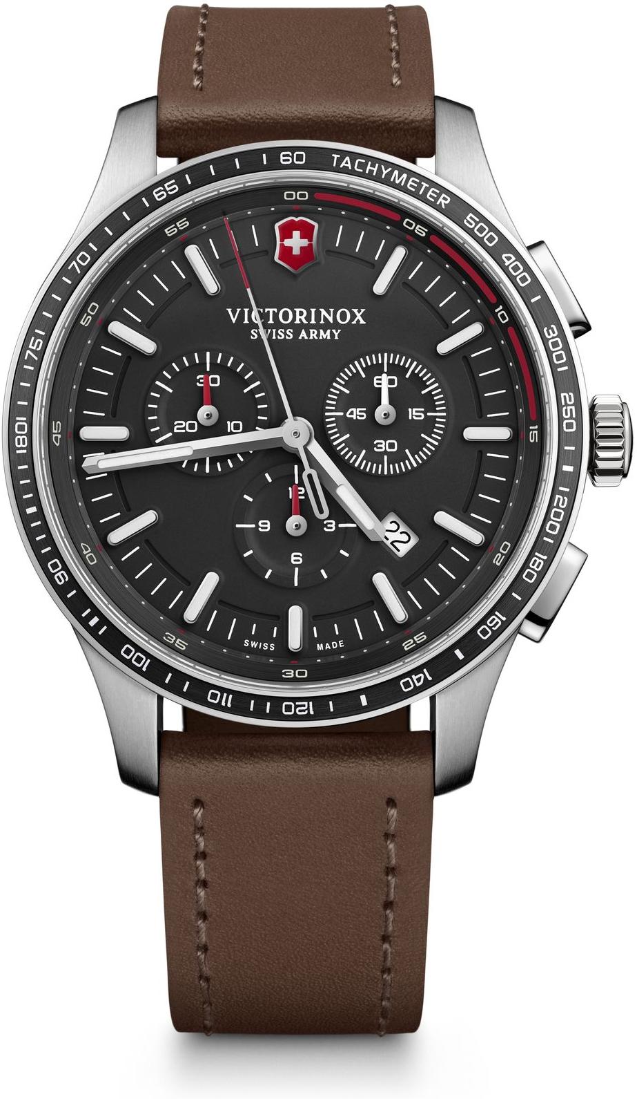 Victorinox Swiss Army Alliance 241826 Chronographe pour homme Fabriqué en Suisse