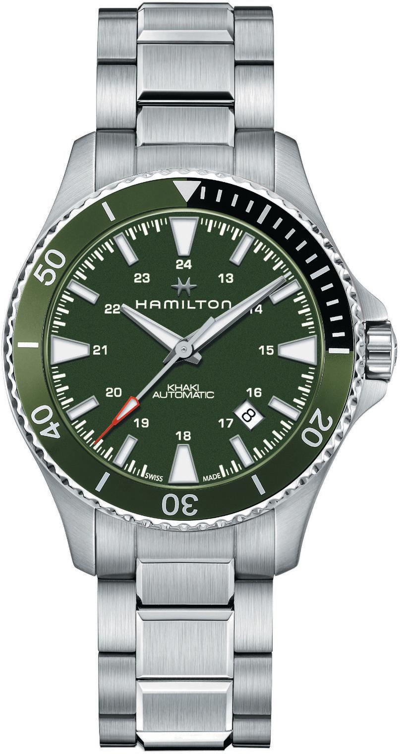 Hamilton Khaki Scuba H82375161 Orologio automatico uomo Riserva de marcia de 80 ore