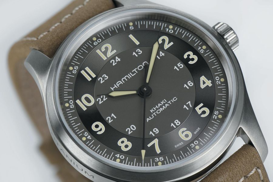 Hamilton Khaki Field H70545550 Automatic Mens Watch 80h Power Reserve Hamilton Khaki Field H70545550 Automatic Mens Watch 80h Power Reserve