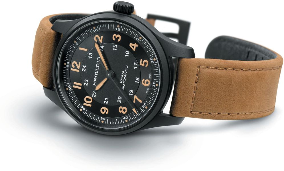 Hamilton Khaki Field H70665533 Automatisch horloge voor heren Hamilton Khaki Field H70665533 Automatisch horloge voor heren