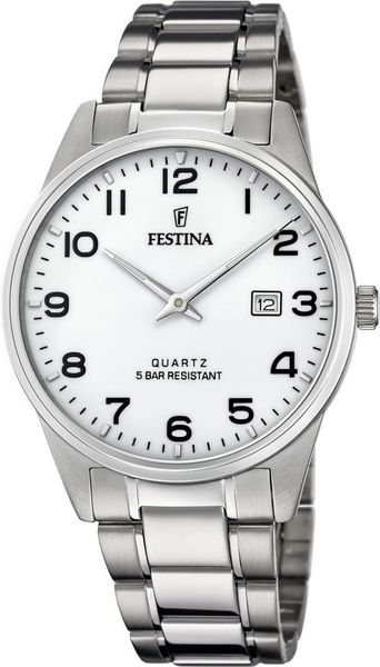 Festina Stahlband Klassisch F20511/1 Heren armbandhorloge