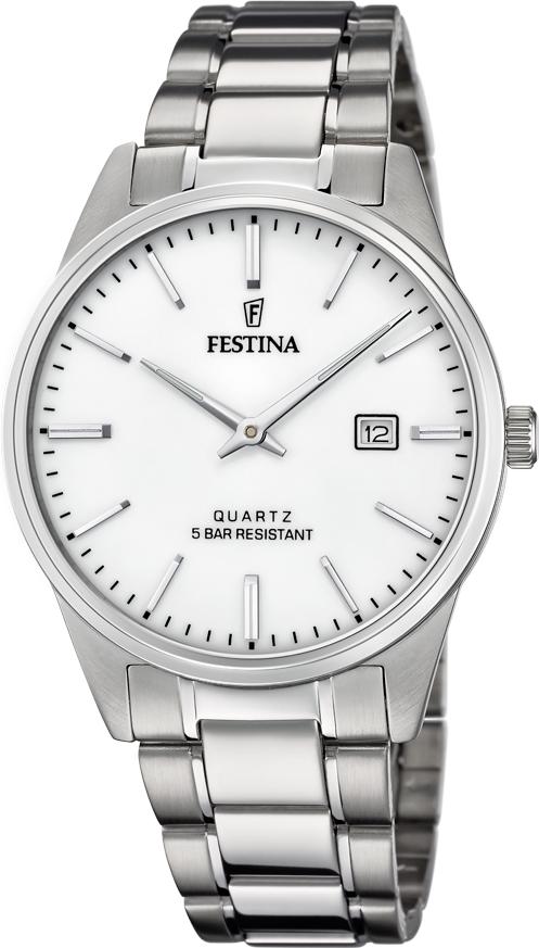 Festina Stahlband Klassisch F20511/2 Heren armbandhorloge