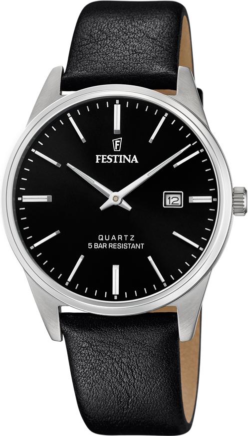 Festina Stahlband Klassisch F20512/4 Herrenarmbanduhr