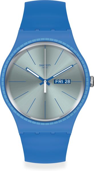 Swatch BLUE RAILS SUON714 Montre Unisexe Swatch BLUE RAILS SUON714 Montre Unisexe