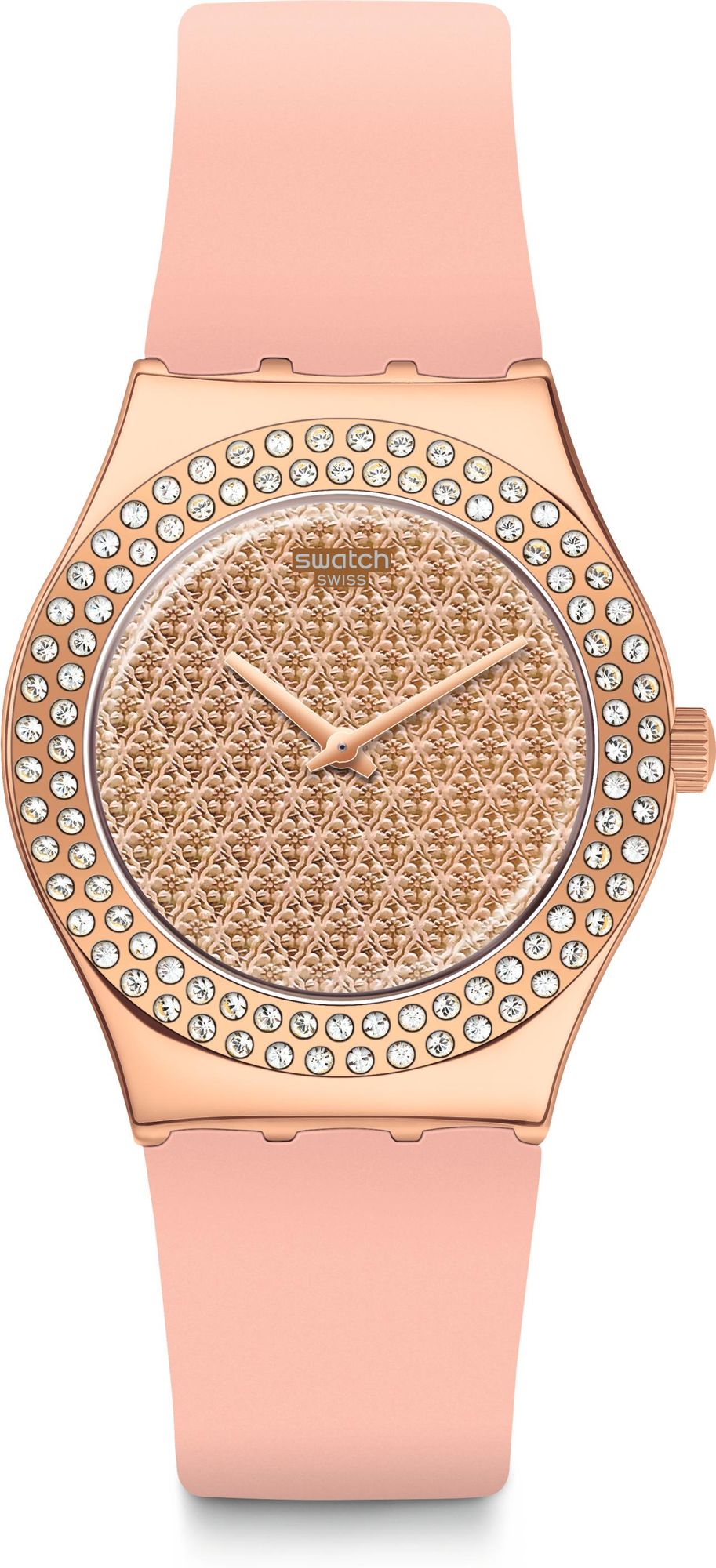 Swatch PINK CONFUSION YLG140 Montre Unisexe