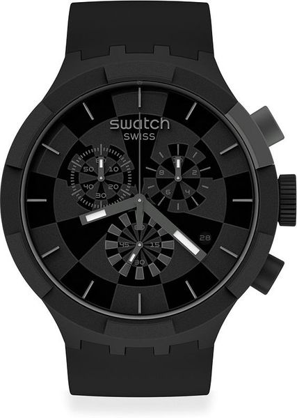 Swatch CHECKPOINT BLACK SB02B400 Unisexuhr Swatch CHECKPOINT BLACK SB02B400 Unisexuhr