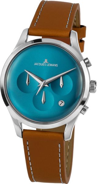 Jacques Lemans Retro Classic 1-2067 1-2067B Unisex horloge Jacques Lemans Retro Classic 1-2067 1-2067B Unisex horloge