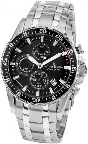 Jacques Lemans Liverpool 1-2088 1-2088D Mens Chronograph