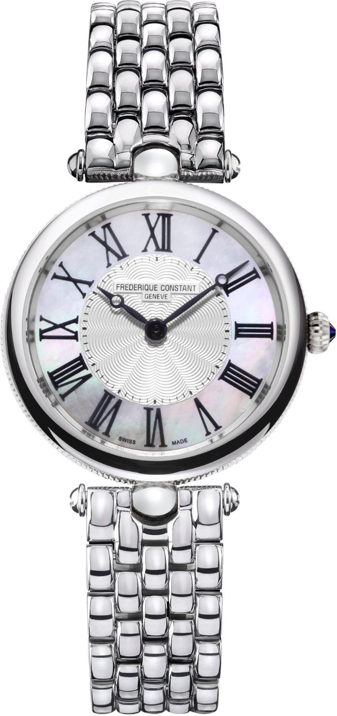 Frederique Constant Geneve CLASSICS ART DECO ROUND FC-200MPW2AR6B Reloj de Pulsera para mujeres Fabricado en Suiza