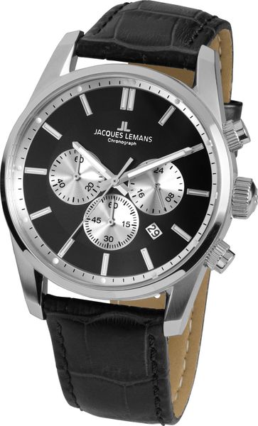 Jacques Lemans Jacques Lemans 42-6.1 42-6.1A Cronografo uomo Jacques Lemans Jacques Lemans 42-6.1 42-6.1A Cronografo uomo