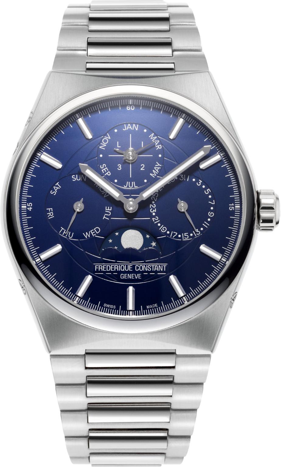 Frederique Constant Geneve HIGHLIFE PERPETUAL CALENDAR MANUF FC-775N4NH6B Orologio automatico uomo Swiss Made