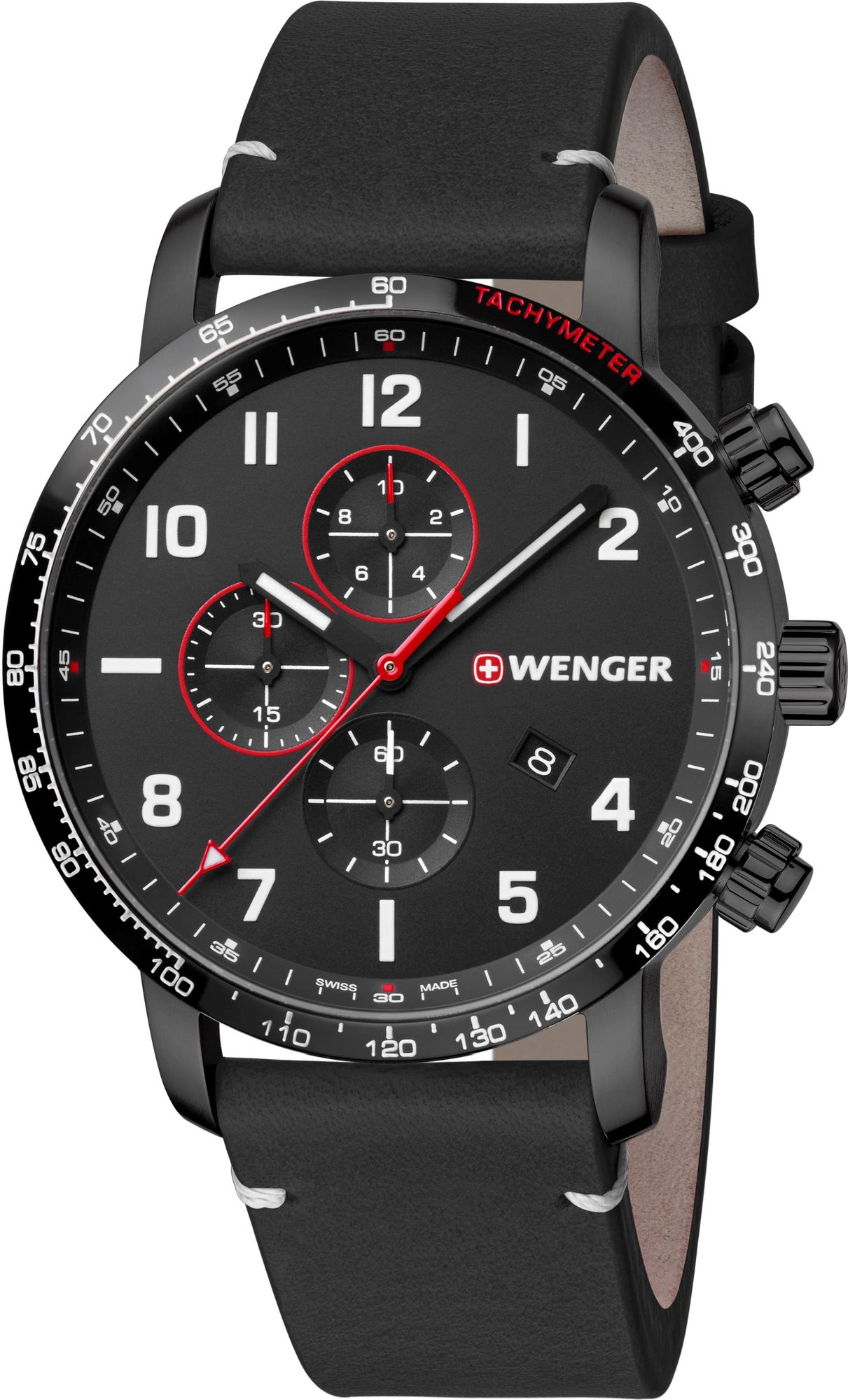 Wenger Attitude Chrono 01.1543.106 Mens Chronograph