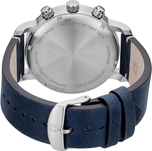 Wenger Attitude Chrono 01.1543.109 Herenchronograaf Wenger Attitude Chrono 01.1543.109 Herenchronograaf
