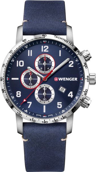 Wenger Attitude Chrono 01.1543.109 Herenchronograaf Wenger Attitude Chrono 01.1543.109 Herenchronograaf