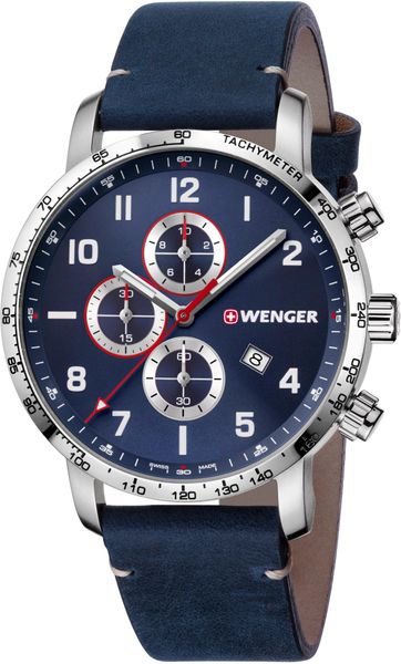 Wenger Attitude Chrono 01.1543.109 Herenchronograaf Wenger Attitude Chrono 01.1543.109 Herenchronograaf