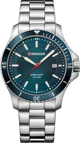 レア WENGER Seaforce 01.0641.129 メンズ 腕時計 Wenger 01.0641.134 Seaforce Diver 200M - 43 mm Mens watch