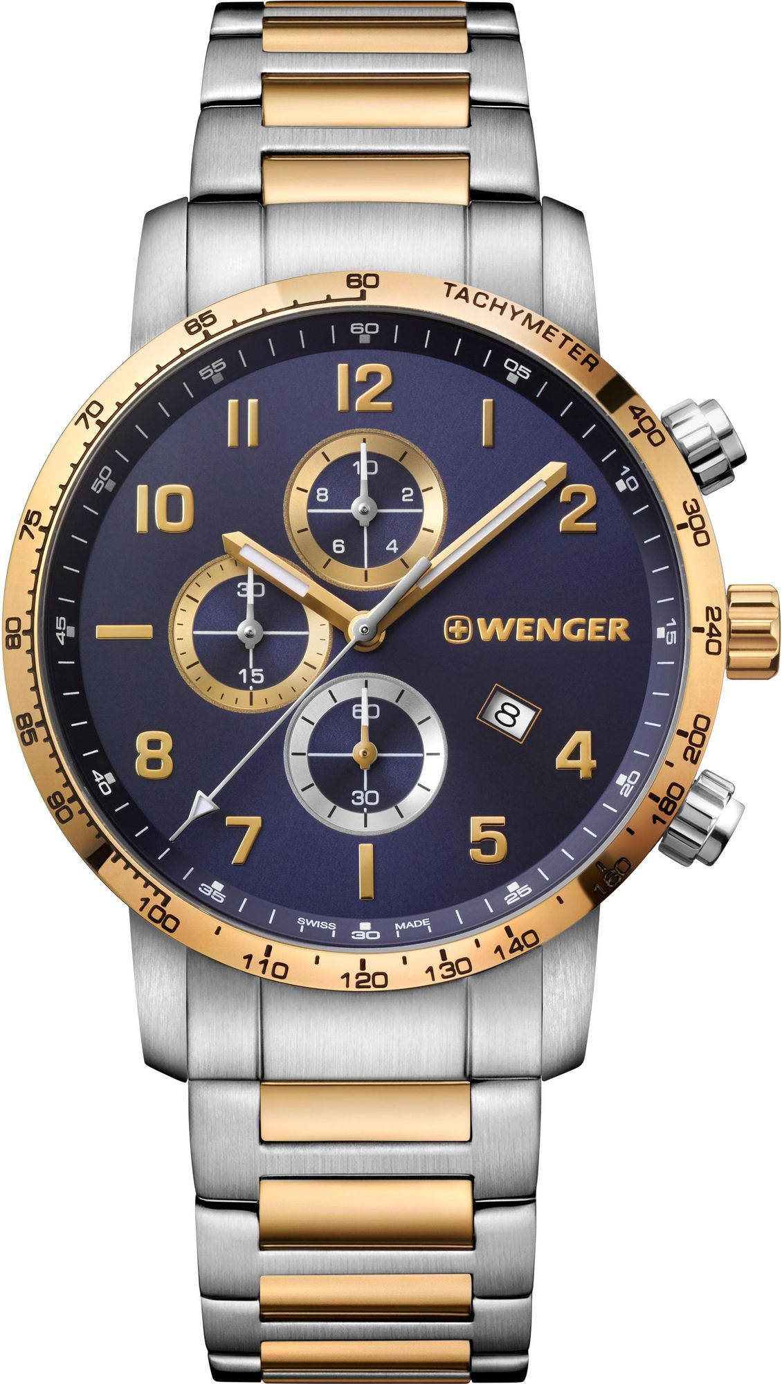 Wenger Attitude Chrono 01.1543.112 Mens Chronograph