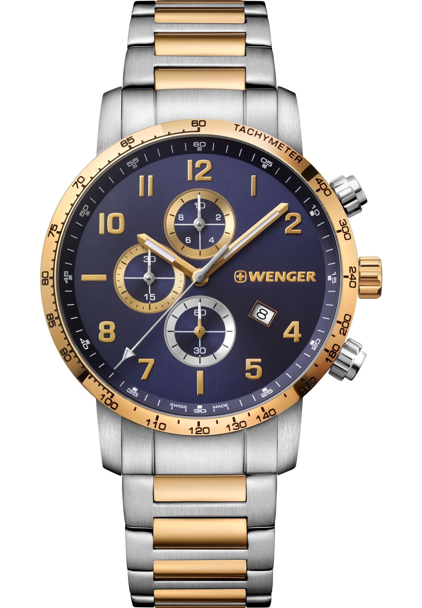 Wenger Attitude Chrono 01.1543.112 Mens Chronograph