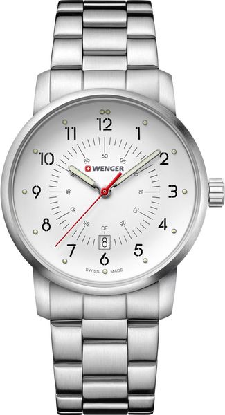 Wenger Avenue 01.1641.114 Heren armbandhorloge