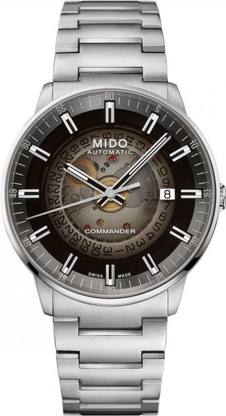 Mido COMMANDER II/GR/A/STEEL/BLACK M0214071141100 Herren Automatikuhr Mido COMMANDER II/GR/A/STEEL/BLACK M0214071141100 Herren Automatikuhr