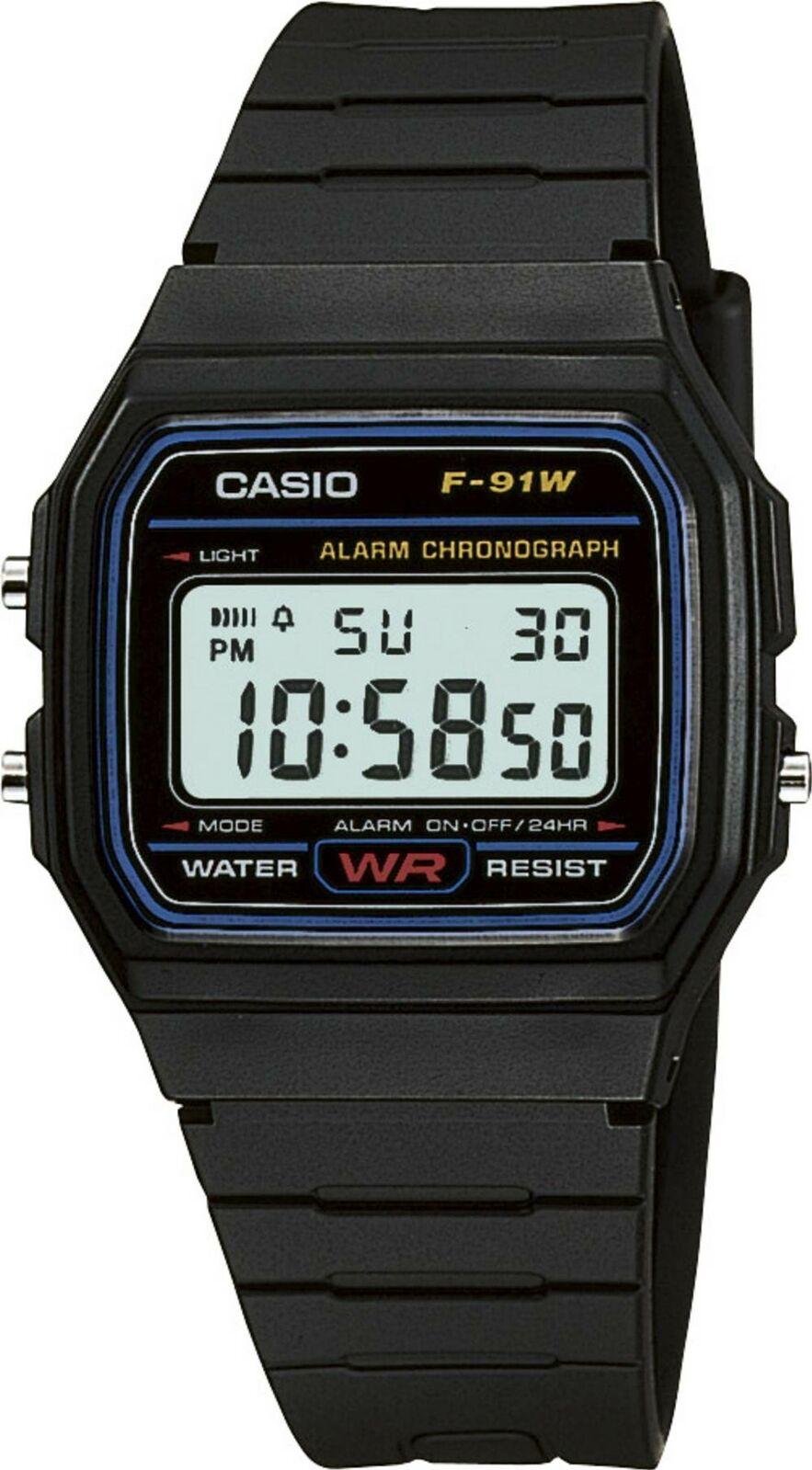 Casio Collection Men F-91W-1YEG Digitaluhr