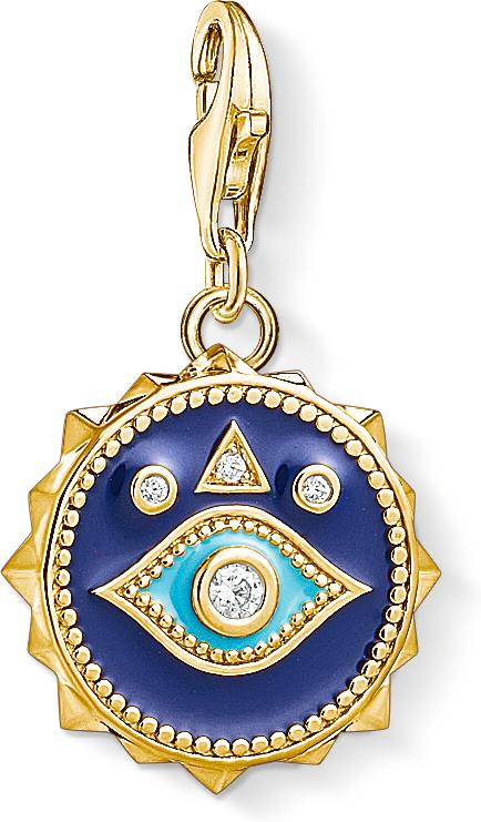 Thomas Sabo Blaues Nazar Auge 1663-565-32 Charm Anhänger