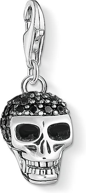 Thomas Sabo Totenkopf Pavé 1547-643-11 Pendentif Charm