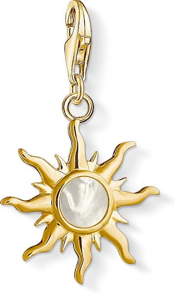 Thomas Sabo Sonne mit Perlmutt Stein 1534-429-14 Charm Anhänger Thomas Sabo Sonne mit Perlmutt Stein 1534-429-14 Charm Anhänger