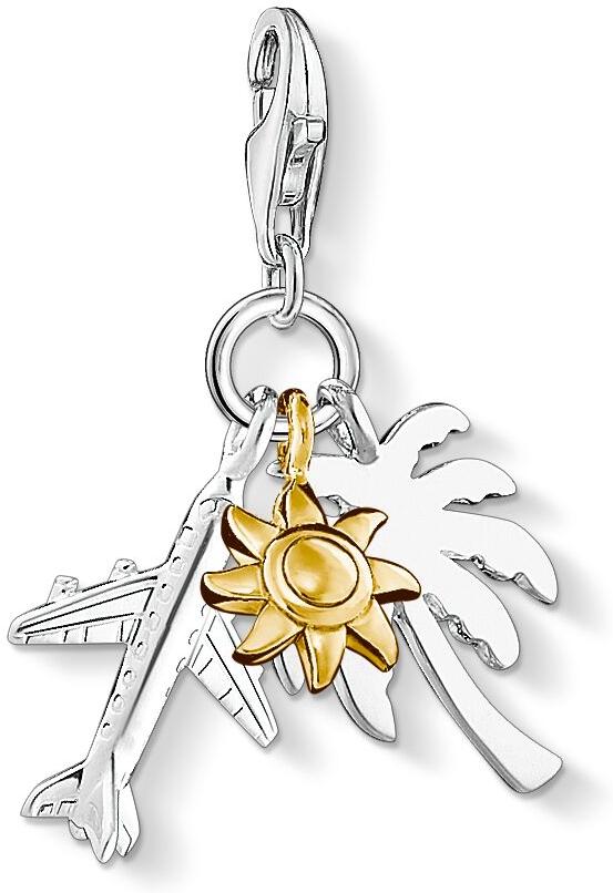 Thomas Sabo Palme, Sonne, Flugzeug 1430-413-21 Charm