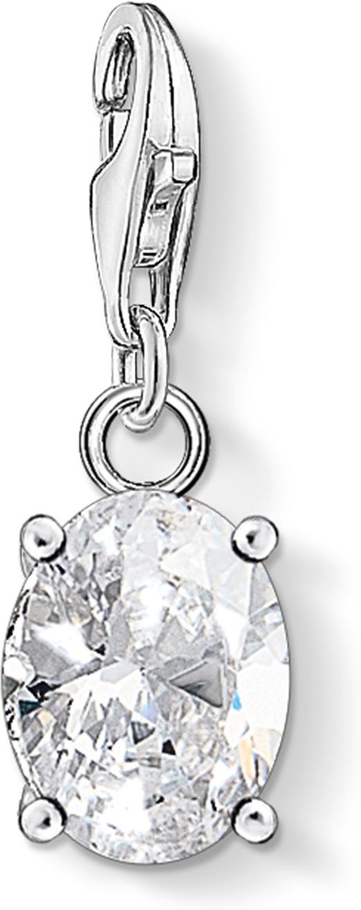 Thomas Sabo Weißer Stein oval 1847-051-14 Charm Anhänger